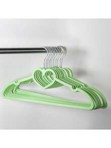 Bộ 10 móc treo quần áo chắc chắn, móc treo quần áo phòng tắm - Nhiều màu - Xem 5