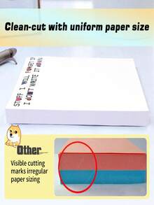 50 Sheets Inspirational Gifts Set Motivational Pens Inspirational Sticky Notes Positive Ballpoint Pens Quotes Notebooks Cute Note Pads Gift For Women Teachers Nurse School Office Supplies - 我會忘記的事情 - 查看 5