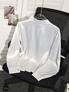 Elegant Solid Color Taffeta Satin Everyday & Holiday Wear, Spring/Autumn