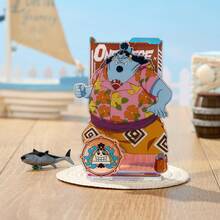 Miniso 海贼王动漫系列亚克力场景立牌盲盒，随机获得多样角色立牌，精湛工艺还原动漫经典，适合作为生日礼物或节日礼物（1个随机发货） - 彩色 - 查看 8