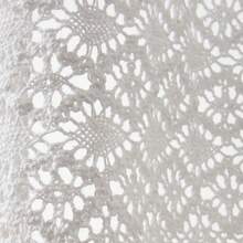 LUSH DECOR Dana Lace Shower Curtain White 72X72 Halloween-Fall Decor-Room Decor - 白色 - 查看 4