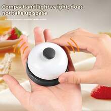 1pc Handheld Buzzer/Bell, Suitable For Answering Questions, Pet Call Bell, Waiter Bell, Dog/Bird Training Bell, Tabletop Game Buzzer, Party Game Prop, Carnival Game Prop, An Essential Party Item And Also A Great Gift For Holidays, Birthdays, Halloween, Christmas, Party Surprises - Multicolor - View 11