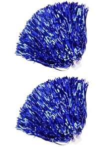 2/4/6/12pcs Cheerleading Flower Pom Poms, Cheerleading Pompoms Dance & Sports Accessories