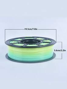 MXLX PETG 3D Printer Filament, 1.75mm, 1kg (2.2 Lbs), High-Precision, Strong, Odorless, Fluid, Moisture-Resistant 3D Printing Filament, Available In A Variety Of Rainbow Colors.