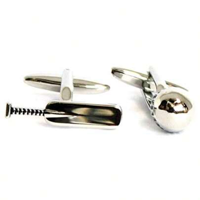 GDesign 254 Cricket Bat Cufflinks