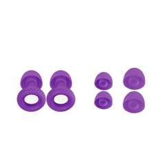 HUAK 1Pair Soft Silicone Ear Plugs Noise-Reducing – Reusable Earplugs - For Sleep, Deep Focus, Travel, Swim, Noise Sensitivity - Multicolor - View 16