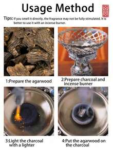 20克天然檀香，正宗檀木，持久留香，木质香调，舒缓助眠，天然家居香氛，适用于卧室、空调房、冥想、瑜伽、空气清新、空气净化 - 檀香 - 查看 7