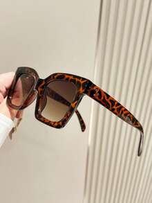 2 件套女士塑料超大时尚眼镜，适合夏季海滩度假、户外、旅行日常使用方形墨镜