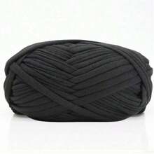 1 Stück Polyestergarn-Bündel 300g in Mehrfarben, gewebter Stoff gestricktes Garn, DIY Handwerks-Webgarn für Häkeln und Stricken von Taschen, Teppichen, Wiegen-Projekten, Kissen, Puppen, Handwerk-Häkel-Projekten - haltbares strukturiertes Textilgarn in verschiedenen Schattierungen