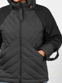 GASMAN Women's Regular Thin Cotton Hooded Jacket, Spring/Autumn