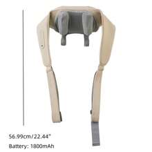 HYUNDAI Massage Shawl Neck Massager, With Heating Function, Rechargeable Vibration, Massages Trapezius Muscle, Simulates Human Hand Massage For Neck And Shoulders