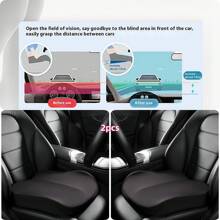 1pc/2pcs Super Soft Memory Foam Car Seat Cushion - Ergonomic Seat Pad For Car Seats, Office Chairs, Lab Stools, Wheelchairs, Airplanes, Office Desks, Computer Chairs