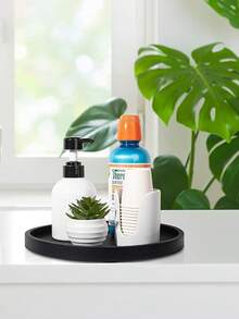 （大理石白）浴室梳妆台托盘，硅胶材质，适用于台面，可放置香水、钥匙、首饰、戒指等，亦可作为装饰性皂液器，用于厨房水槽收纳。 - 彩色 - 查看 9