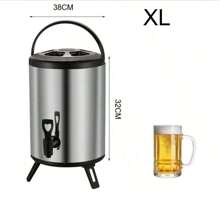 不锈钢奶茶桶，不锈钢保温桶，地摊专用特厚桶，大容量豆浆桶，适合早餐店，奶茶店。
