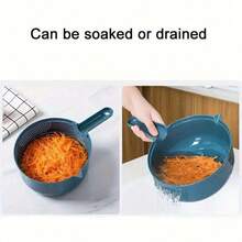 12-In-1 Multi-Function Vegetable Chopper - Manual Slicer, Dicer And Sharpener For Potatoes, Carrots, Radishes - Easy-Clean Kitchen Gadget For Home And Restaurant Use