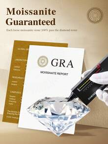 1Pc Water Drop 5.0CT Moissanite Diamond Necklace S925 Sterling Silver Wedding Necklace Engagement Necklace Luxury Jewelry For Gifts Women Anniversary