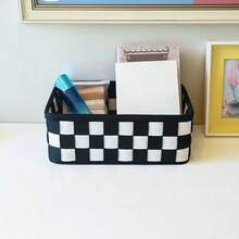 1 Stück/2 Stücke/3 Stücke Filz Aufbewahrungsboxen, vielseitiger Aufbewahrungsorganizer für die Rückkehr zur Schule, große Kapazität für Kleidung, Spielzeug, Bücher & Verschiedenes, zufälliger Stil Lieferung