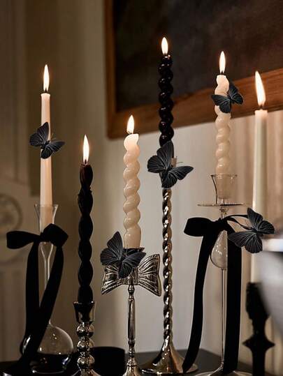 Black Simulated Butterfly, 3D Butterfly Wall Stickers Suitable For Halloween Decoration, Party Decoration, Window Decoration And Home Decoration