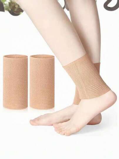1Pc Gel Elastic Ankle Protection Compression Sports Figure Skating Protectors Figure Skating Armguard Silicone Ankle Protection For Men And Women