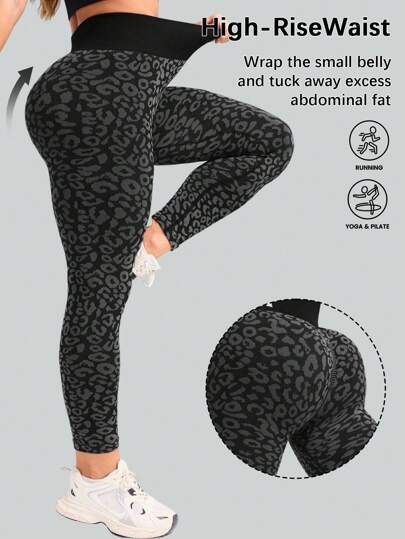 Plus Size Yoga Black Leggings With Mesh Panels, Seamless High-Stretch Athletic Tights, Suitable For Women's Fitness Studios, High-Waist Seamless Tights, Soft And Flexible Touch, Breathable And Stretchable Tight Pants, Suitable For Running, Cycling, Yoga, Hockey, Sports, And Leisure.
