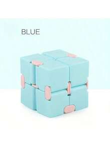1pc Infinity Cube Fidget Toy, Creative Reversible Stress Relief Puzzle Toy For Kids, Portable Pocket Cube, Birthday/Easter/Christmas Gift, Holiday Toy