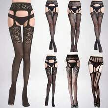 1pcs Fishnet Garter Belt Stocking Suspender Pantyhose Tights Thigh High Summer Sexy Hot - A-70 - 查看 1