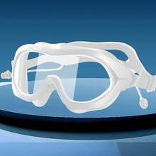 HD Anti-Fog Waterproof Swim Goggles For Adults, Unisex Large Frame Swimming, Waterproof Anti-Fog Swimming, Beach Essentials, Beach Accessories, Pool Float - Multicolor - View 8