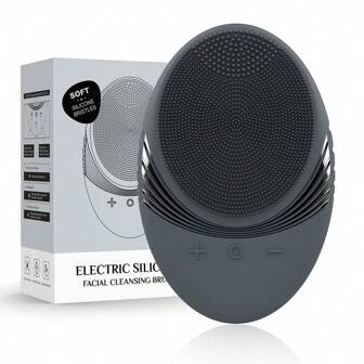 电动硅胶洁面仪、声波电动洁面刷、USB充电洁面按摩器、洁面刷