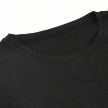 Music Band Gorillazs Punk Rock Print T Shirt 90s Casual Fashion Short Sleeve Plus Size T Shirt Womes - 黑色 - 查看 3