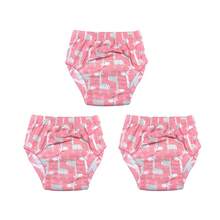 6pcs Baby Absorbent Potty Training Pants, Reusable, Breathable, Suitable For Boys And Girls, All Season