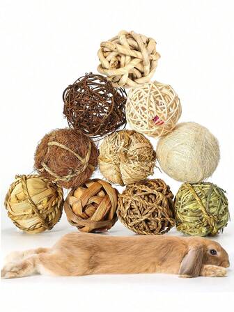 Bunny Chew Grass Balls, Rolling Chew Toys For Small Animals, Natural Chew Grass Toys And Bunny Treats For Rabbits, Guinea Pigs, Chinchillas, Hamsters, Mice Teeth Grinding (8 Pcs)8-Piece/16 Piece Set Of Rabbit Hamster Snack Cup Stacking Cup Toys, 8-Piece Mixed Color Plastic Nested Cup Cognitive Water Play Stacking Cup Set, Rabbit Snack Cup Hamster Toy Bird Puzzle Toy, Rabbit Snack Cup Play Puzzle Toy