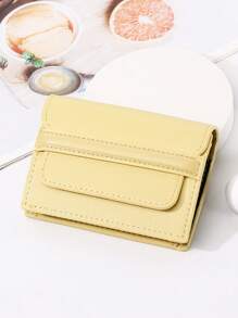 محفظة جلد طبيعي للنساء، محفظة صغيرة ذات تصميم بسيط وأنيق، مزودة بفتحات متعددة للبطاقات، مضادة للمغناطيس وسعة كبيرة