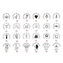 1 PC 4cm Custom Clay Stamp, Initial Ceramic Stamp With Wooden Handle, Custom Soap Stamp In Brass, Personalized Signature Brass Stamp For Pottery - Multicolor - View 6