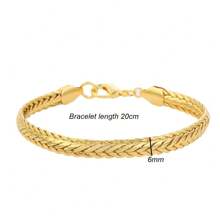 Hot Selling 4mm Wide Rhombus Minimalist Elegant Charm Women's Cuff Bracelet Personalized Snap Curb Chain Bracelet Jewelry