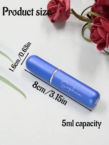 Custom Name Perfume Bottle,Personalized Travel Perfume Bottle Refillable,Customized Mini Perfume Bottle,Atomizer Sprayer For Perfume,Customizable Bridal Party Gifts,Birthday Gifts,Bridesmaid Gifts,Multifunctional,Travel,Portable,Liquid Bottle,Women,Besties,Girlfriends,Boyfriends,Colleagues,Exquisite - 5ml - 查看 3