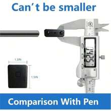 迷你WiFi隐藏式间谍安全摄像头，智能家居保姆摄像头，宠物狗宝宝摄像头，1080P远程便携式室内/室外摄像头，手机APP房间摄像头 - 彩色 - 查看 4