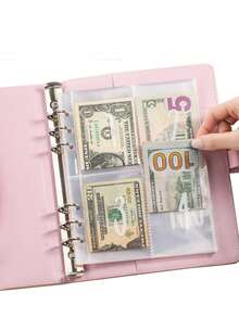 100pcs Challenge Card Envelopes, Money Saving Binder With Pre-Numbered Pockets, Suitable For Travel Organizer, Cosmetic Bags, Make-Up Pouch, Vacation Storage, Large Capacity Cosmetic Organizer, Makeup Box,Boho Vibes