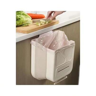Foldable Trash Bin Hanging Under Sink Garbage Can For Kitchen Cabinet SpaceSaving Small Rubbish Bin With Bag Storage Collapsible Waste Bin For Bathroom Office And Car