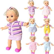 BOBO Clothes Set Of 6 12-14-16 Inch Alive Lovely Clothes Dress Outfits Costumes Dolly Pretty Cloth Girl Birthday (16) - 1 - 查看 7