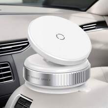 1Pc Adjustable Magnetic Car Phone Holder - Strong Magnetic Suction Stable Holder 360° Unlimited Rotation And Multi-Angle Adjustment Suitable For I Phone 15/14/13 Pro Max And Other Smartphones GPS Navigation Phone Holder Glue-Free Suction Cup Installation Anti-Slip And Anti-Shake Design Compatible With IPhone, Android Phone, Gift For Birthday, Family, Friends Car Accessories