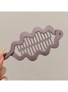 3 piezas/2 piezas/1 pieza Pinzas de cola de pez de unicolor mate simple, pinzas de cola de caballo verticales elegantes, pinzas de cola de caballo de unicolor casual de PP (polipropileno) para el uso diario, sin dañar el cabello, pinzas de garra, pasadores de cabello, barrettes