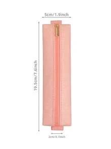 Adjustable Elastic Band Pencil Case, Paper Leather Pencil Pouch, Waterproof Notebook Pencil Box, Suitable For Notebooks, Planners, Binders And Books,Stationery,Back To School,Bag - Multicolor - View 14