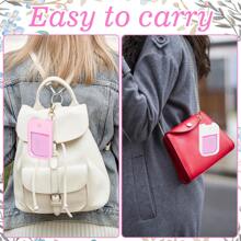 1 Pack Silicone Case Compatible With Touchland Hand Sanitizer Spray, Protective Case With Keychain For Power Mist And Glow Mist 1 Fl Oz, Hand Sanitizer Spray Accessory - Multicolor - View 8