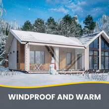 Heavy Duty Transparent Waterproof Canvas - PE Outdoor Covering With Eyelets, Ropes And Straps, Resistant To UV, Wind, Rain And Snow - Suitable For Patios, Pool Fences, Greenhouses, Camping, Construction - High Definition Visibility And Quick Dry Design, Reinforced Edges, Tear-Resistant Fabric, Home Renovation