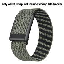 Bands For Whoop 5.0 - Replacement Nylon Knit Watch Strap Wristband With U-Shaped Metal Accessories ( NOT For Whoop 4.0)