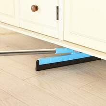 2pcs 35.43*14.96in Creative Removable And Rotatable Long Handle Floor Wet And Dry Magic Mop, Bathroom Glass Squeegee For Home Floor, Bathroom, Kitchen, Glass, Ceiling Mop, Holiday Gift, Birthday Gift - 藍色 - 查看 2