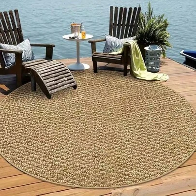 1pc Round Pineapple Shape Area Rug, Multi-Color Options, Non-Slip Mat, Decorative Carpet, Bedroom Decor, Small Rug, Carpet, Home Decor, Living Room Carpet, Bedroom Rug, Living Room Home Decor, Outdoor Rug, Washable Carpet