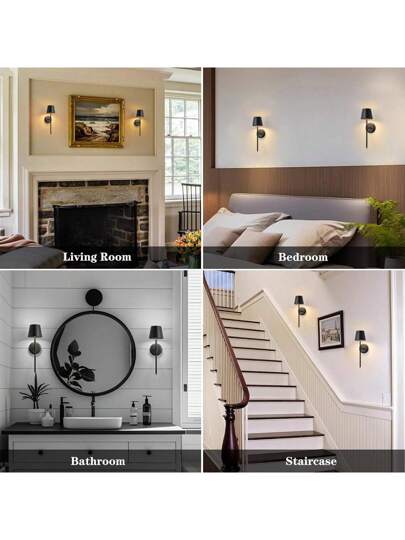 Rechargeable Usb ative Wand Light, Verlichting Remote Control, Led Bedroom Corridor Interior ation view 5