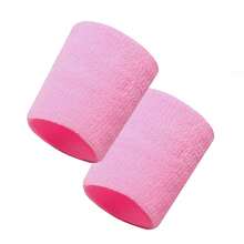 1 Set Outdoor Sports Sweatband & Wristband, Unisex Wrist Band Gym Football Sports Protective Gear Sweat Wristband Men Outdoor- Ideal For Yoga, Fitness, Tennis, Basketball, Jumping Rope, Running, Hiking, Cycling And Other Fitness Activitiesl - Multicolor - View 8