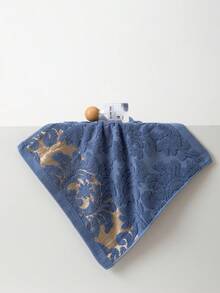 1/5/10 块方形手帕 34*34cm，简约提花图案，吸水速干，适用于浴室、厨房、旅行、酒店、户外，适合男士、女士和情侣的礼物，四季洗碗布厨房巾 - 彩色 - 查看 11